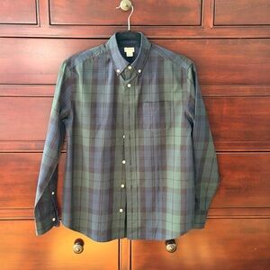 J Crew Factory Crewcuts Plaid Button Down Shirt